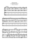 Concertino for piano 1st part
